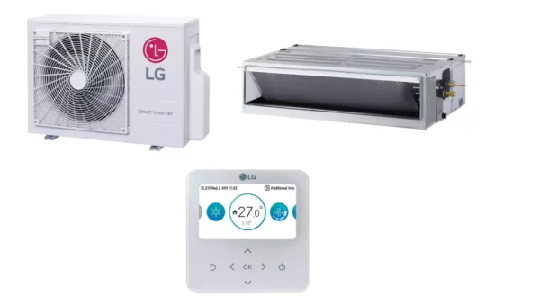 Ensemble Mono Split Tertiaires LG Inverter standard gainables haute pression