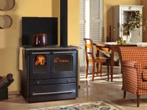 Cuisinière à Bois Bouilleur TermoSovrana DSA 13.5kW