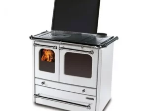 Cuisinière à Bois Bouilleur TermoSovrana DSA 13.5kW blanc